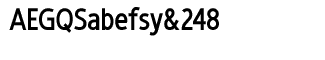 Sands Serif fonts Q-T: Revalo Classic Bold