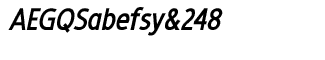 Revalo Classic fonts: Revalo Classic Bold Italic
