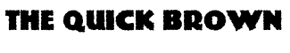 Sans Serif fonts: Rockstone