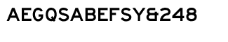 Sands Serif fonts Q-T: SAA Series E CE