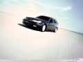 Saab wallpapers: Saab 9 5 SportWagon in desert  wallpaper