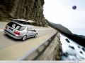 Saab 9 5 SportWagon mountain road wallpaper