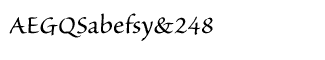 Serif fonts S-T: Sanvito Pro Regular