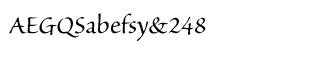 Serif fonts S-T: Sanvito Pro Subhead