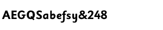 Sands Serif fonts Q-T: Sassoon Sans Bold Package
