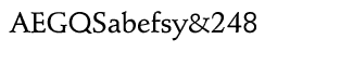 Serif fonts S-T: Schneidler Mediaeval CE Medium
