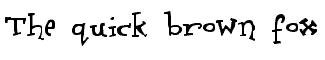 Serif misc fonts: Scrubadoo