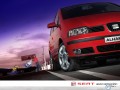 Seat Alhambra down the road wallpaper