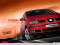 Seat Alhambra wallpapers: Seat Alhambra red front  wallpaper