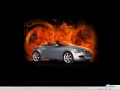 Seat Concept Car wallpapers: Seat Concept Car in fire wallpaper