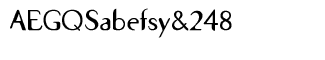 Sands Serif fonts Q-T: Seven Sans Bold