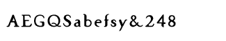 Serif fonts S-T: Seven Serif Black