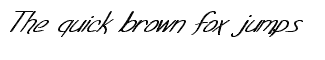 SFFoxboro  fonts: SFFoxboro Script Extended-Italic
