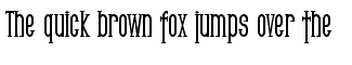 SFGothican Condensed Bold