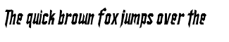 SFIronsides  fonts: SFIronsides Condensed Italic