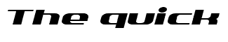 Serif fonts S-T: SFQuartzite Extended Italic