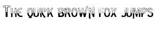Decorative misc fonts: Shadow Normal