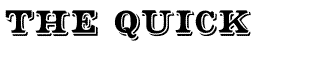 Decorative misc fonts: Shadowed-Serif