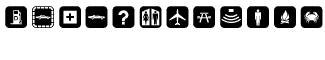 Symbol fonts E-X: Sign Pix 1