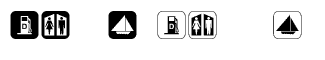 Symbol fonts E-X: Sign Pix 1 Volume