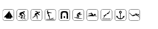 Symbol fonts E-X: Sign Pix 4
