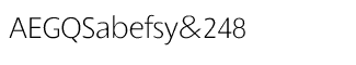 Sands Serif fonts Q-T: Slippy Light