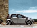 Smart Forfour in the beach wallpaper