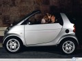 Smart Fortwo Cabrio wallpapers: Smart Fortwo Cabrio and couple wallpaper
