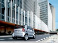 Smart wallpapers: Smart Fortwo Cabrio in city  wallpaper