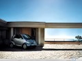 Smart Fortwo Cabrio on sand  wallpaper