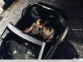 Smart wallpapers: Smart Fortwo Cabrio top view wallpaper