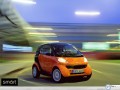Smart wallpapers: Smart Fortwo Coupe orange  wallpaper