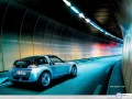 Smart wallpapers: Smart Roadster Coupe in tunnel wallpaper