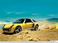 Smart wallpapers: Smart Roadster Coupe trail  wallpaper