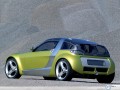 Smart wallpapers: Smart Roadster Coupe yellow wallpaper