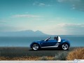Smart wallpapers: Smart Roadster panoramic view wallpaper