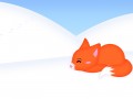 Snow Fox Wallpaper