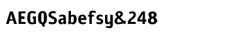 Sands Serif fonts Q-T: Sodium Bold