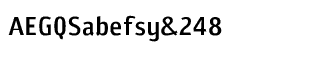 Sands Serif fonts Q-T: Sodium Regular
