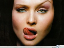 Sophie Ellis Bextor sexy lick wallpaper