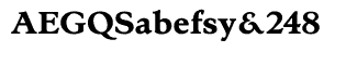 Serif fonts S-T: Stanhope Bold