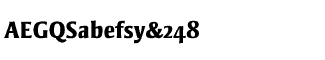 Sands Serif fonts Q-T: Strayhorn Extra Bold OSF