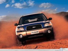 Subaru Forester trail wallpaper