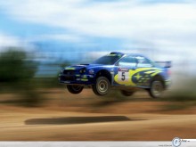 Subaru Impreza high speed  wallpaper