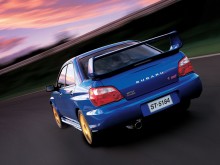 Subaru Impreza WRX rear wallpaper