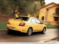 Subaru Impreza wallpapers: Subaru Impreza yellow wallpaper