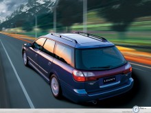 Subaru Legacy rear view wallpaper