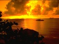 Nature wallpapers: Sunset over islands
