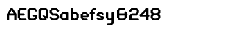 Digital fonts G-Z: Synchro No. 1 CE