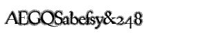 Serif fonts T-Y: Task Hairy